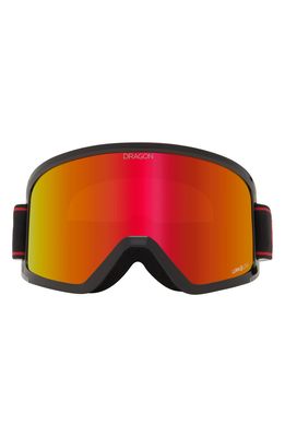 DRAGON DX3 OTG Snow Goggles with Ion Lenses in Infrared/Red Ion