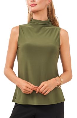 Chaus Sleeveless Top in Olive Green