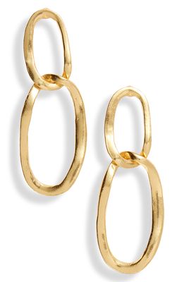 Karine Sultan Double Hoop Earrings in Gold