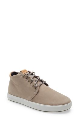 OluKai Nana Hele Genuine Shearling Lined Sneaker in Fog/Fog