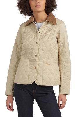 Barbour Women's Summer Liddesdale Quilted Jacket in Pearl/Navy