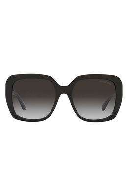 Michael Kors 55mm Square Sunglasses in Black