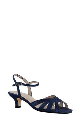 Touch Ups Jane Ankle Strap Sandal in Navy