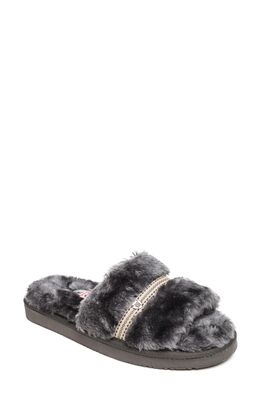 Minnetonka London Slipper in Charcoal