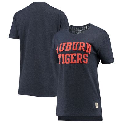 Women's Pressbox Navy Auburn Tigers Salt Lake Boyfriend T-Shirt
