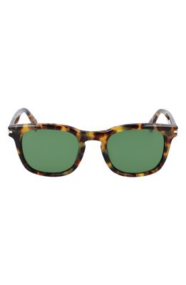Lanvin 51mm Rectangle Sunglasses in Vintage Havana