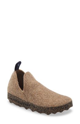 Asportuguesas by Fly London City Sneaker in Taupe Fabric