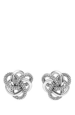 LAGOS 'Love Knot' Sterling Silver Stud Earrings