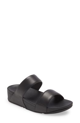FitFlop Lulu Slide Sandal in All Black