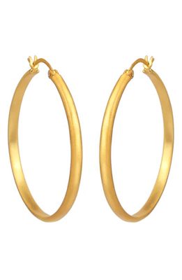Christina Greene Simplicity Hoop Earrings in Gold
