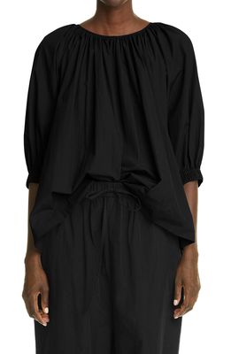 Co Gather Trapeze Top in Black