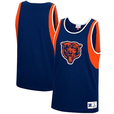 Men's Mitchell & Ness Navy Chicago Bears Matchup Tank Top