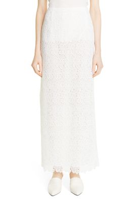 Brock Collection Telia Lace Pencil Skirt in Natural