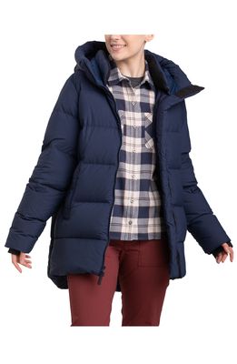 Outdoor Research Coze 700 Fill Power Down Jacket in Naval Blue