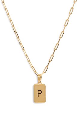 Dean Davidson Initial Pendant Necklace in Gold P
