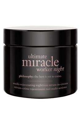 philosophy ultimate miracle worker night multi-rejuvenating nighttime serum-in-cream