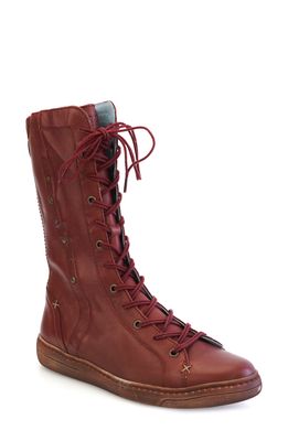 CLOUD Wool Lined Boot in Cherry Mahogany