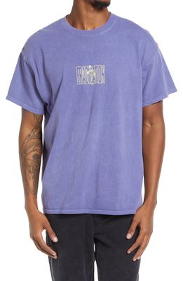BDG Urban Outfitters From The Sky Cotton Graphic Tee in Purple