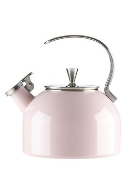 kate spade new york blush tea kettle in Pink