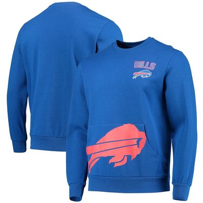 Men's FOCO Royal Buffalo Bills Pocket Pullover Sweater