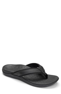 Vionic Tide Flip Flop in Black