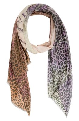 AllSaints Affectio Oblong Scarf in Natural