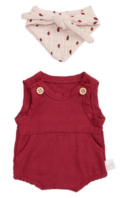 Miniland Dune Boy Doll Outfit in Burgundy