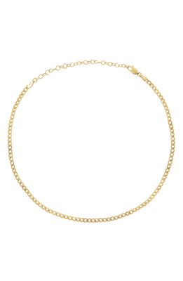 The M Jewelers The Curb Chain Choker in Gold