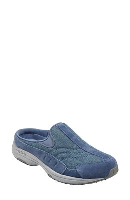 Easy Spirit Traveltime Slip-On Sneaker in Blue Suede