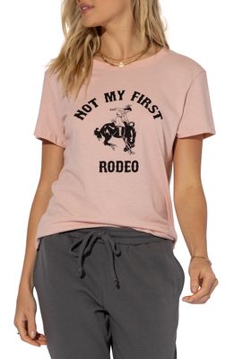 Sub Urban Riot Not My First Rodeo Graphic Tee in Blush