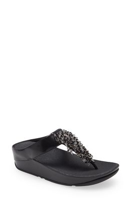 FitFlop Rumba Sandal in All Black