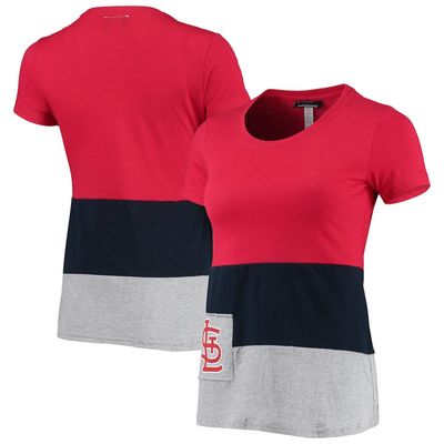Women's Refried Apparel Red St. Louis Cardinals Sustainable Fitted T-Shirt