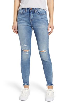 Jag Jeans Viola Ripped Ankle Skinny Jeans in Madison