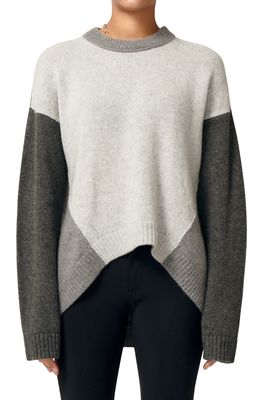 LITA by Ciara Janelle Recycled Cashmere Sweater in Grey