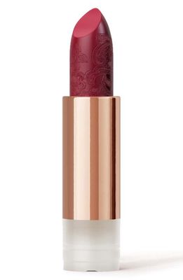 La Perla Refillable Matte Silk Lipstick in Cherry Red Refill