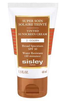 Sisley Paris Tinted Sunscreen Cream SPF 30 in Golden