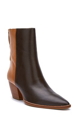 Matisse Carson Western Boot in Chocolate Leather