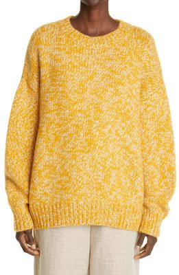 arch4 Oban Ultra Luxe Cashmere Pullover in Golden Marl