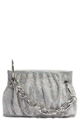 HOUSE OF WANT Clutch in Diamante