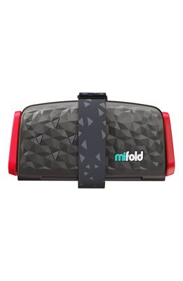 Mifold Comfort Grab & Go Car Booster Seat in Charcoal Gray