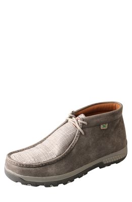 Twisted X Chukka Driving Boot in Grey Light Grey