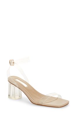 Billini Ukiah Clear Sandal in Clear/Nude