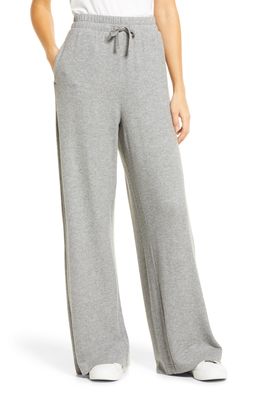 Nordstrom Relaxed Knit Drawstring Pants in Grey Dark Heather