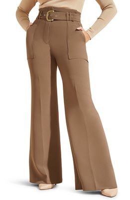 Marciano Wixson Wide Leg Pants in Cocopop