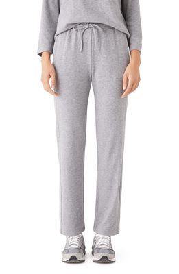 Frank And Oak Brushed Recycled Jersey Lounge Pants in Mid Grey Heather
