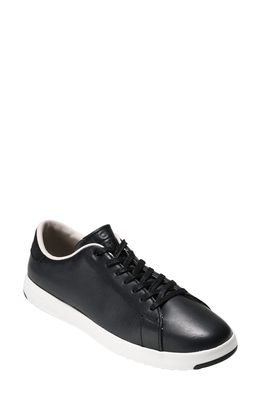 Cole Haan GrandPro Tennis Shoe in Black Leather