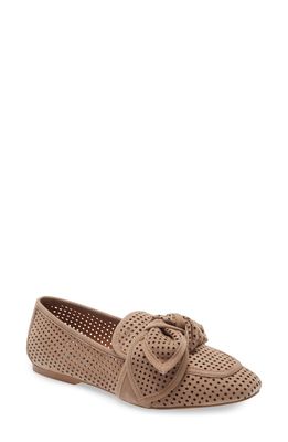 kensie Rasley Flat in Taupe Faux Leather