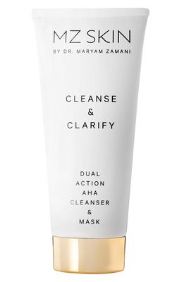 MZ SKIN Cleanse & Clarify Dual Action AHA Cleanser & Mask