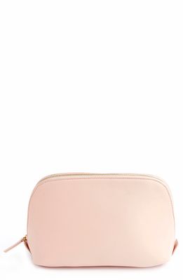ROYCE New York Signature Cosmetics Bag in Light Pink