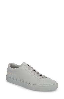 Common Projects Original Achilles Sneaker in Grey Leather